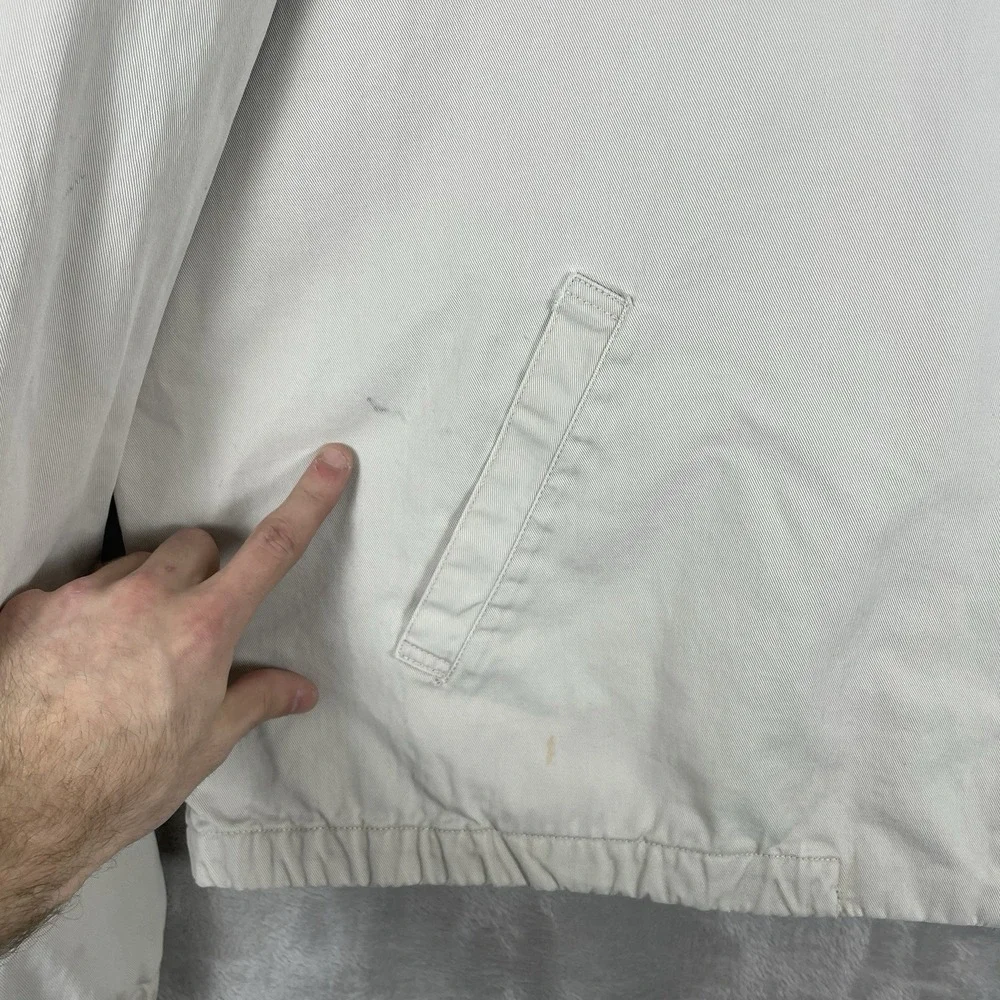 Vtg 90s Polo Ralph Lauren Harrington Bi-Swing Jacket XXL Flannel Lined Cotton